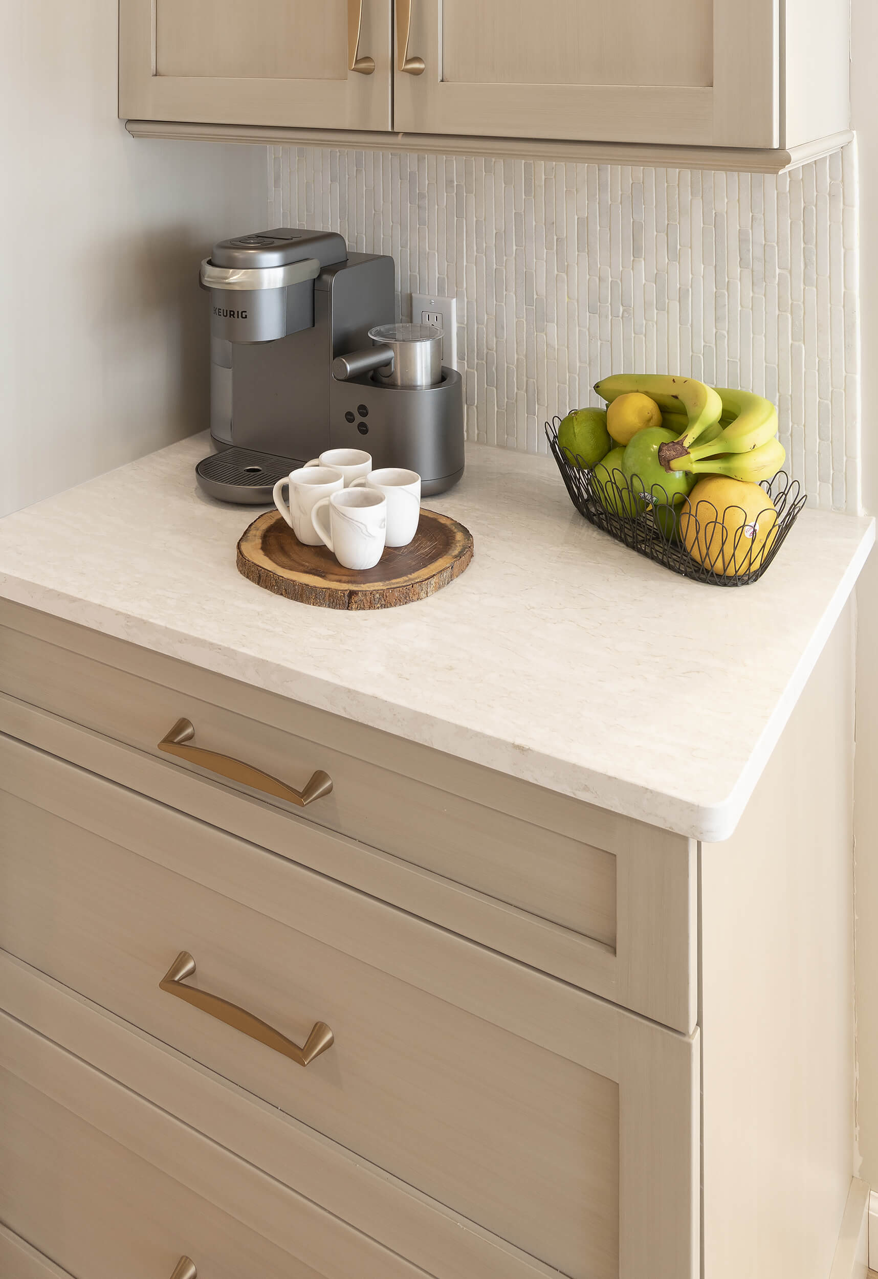 Hamden Kitchen - Coffee Nook | Viking Kitchen Cabinets