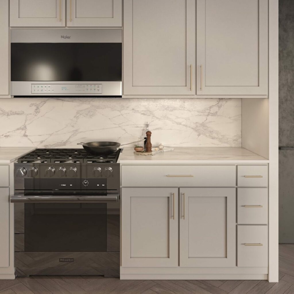 CNC Misty Grey | Viking Kitchen Cabinets